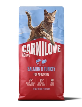 Carnilove Salmon & Turkey Cat for Adult All Breeds